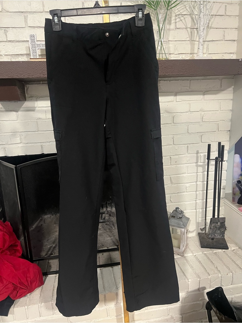 Old Navy Black Women's Cargo Track Pants